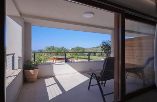 Close up of the balcony with nature view